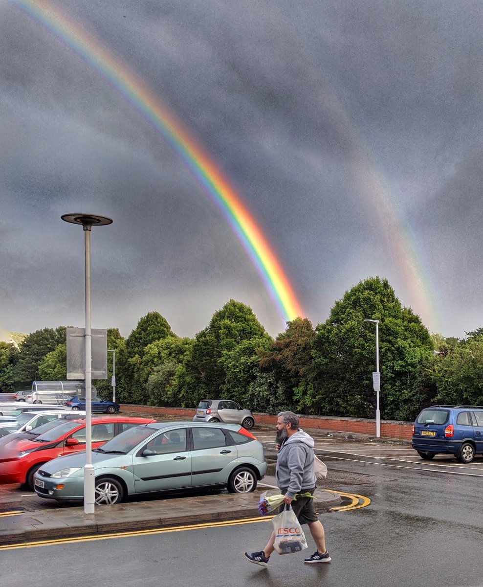 John Warburton (@warblefly) on Twitter photo As seen from #Lewes <a href="/Tesco/">Tesco</a>, this evening's primary #rainbow landed on the local <a href="/waitrose/">Waitrose & Partners</a>, the secondary on <a href="/FlintOwlBakery/">Flint Owl Bakery</a>'s shop. So there'll be some golden giveaways in the morning, then. As seen from #Lewes <a href="/Tesco/">Tesco</a>, this evening's primary #rainbow landed on the local <a href="/waitrose/">Waitrose & Partners</a>, the secondary on <a href="/FlintOwlBakery/">Flint Owl Bakery</a>'s shop. So there'll be some golden giveaways in the morning, then.