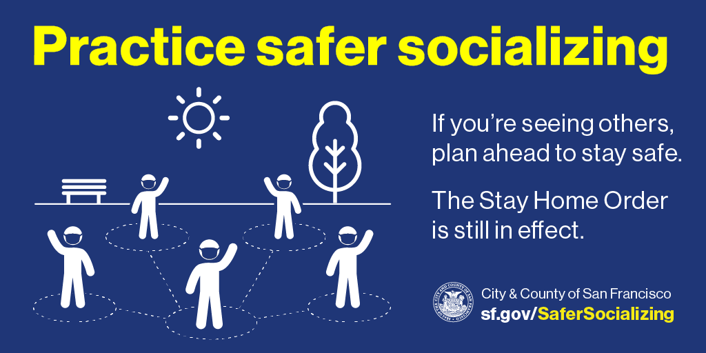 SF_emergency's tweet photo. As SF slowly begins to reopen, here are some helpful tips to help you stay safe, while also supporting your mental and physical well-being. https://t.co/rTYoNHwEt3 #KeepUpTheGoodWorkSF
#ProtectOurCommunity https://t.co/9o3Q2dBQro