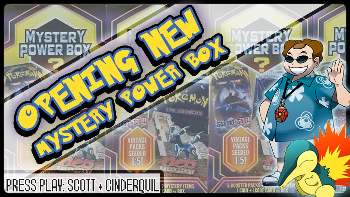 scottcinderquil's tweet photo. 🚨 New Video 🚨 Today we are opening the NEW Mystery Power Box again! Are they worth buying or are they a waste of money? Link in bio #pokemon #pokemoncard #pokemoncardopening #mysterybox #mysterypowerbox https://t.co/nrtyAjyMmb