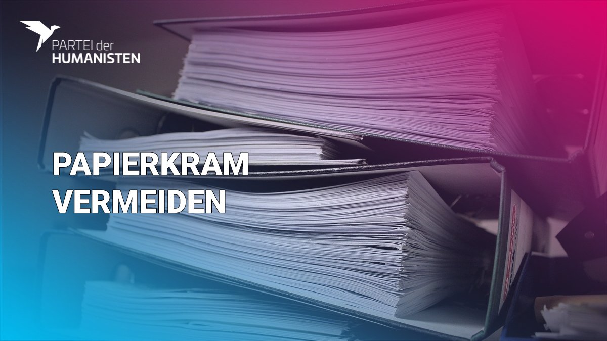 pdh_eu's tweet photo. Warum solltet ihr unsere #Petition für #DigitaleUU unterschreiben?
Weil jede Unterschrift sonst auf einem eigenen amtl. Formblatt eingereicht werden muss. Das sind ca. 30.000 Blatt Papier - pro Partei! Weder nachhaltig noch zeitgemäß.
👉 https://t.co/Xm9T7SMrgo
#FaireBTW21 https://t.co/mYDLAQ3sxT