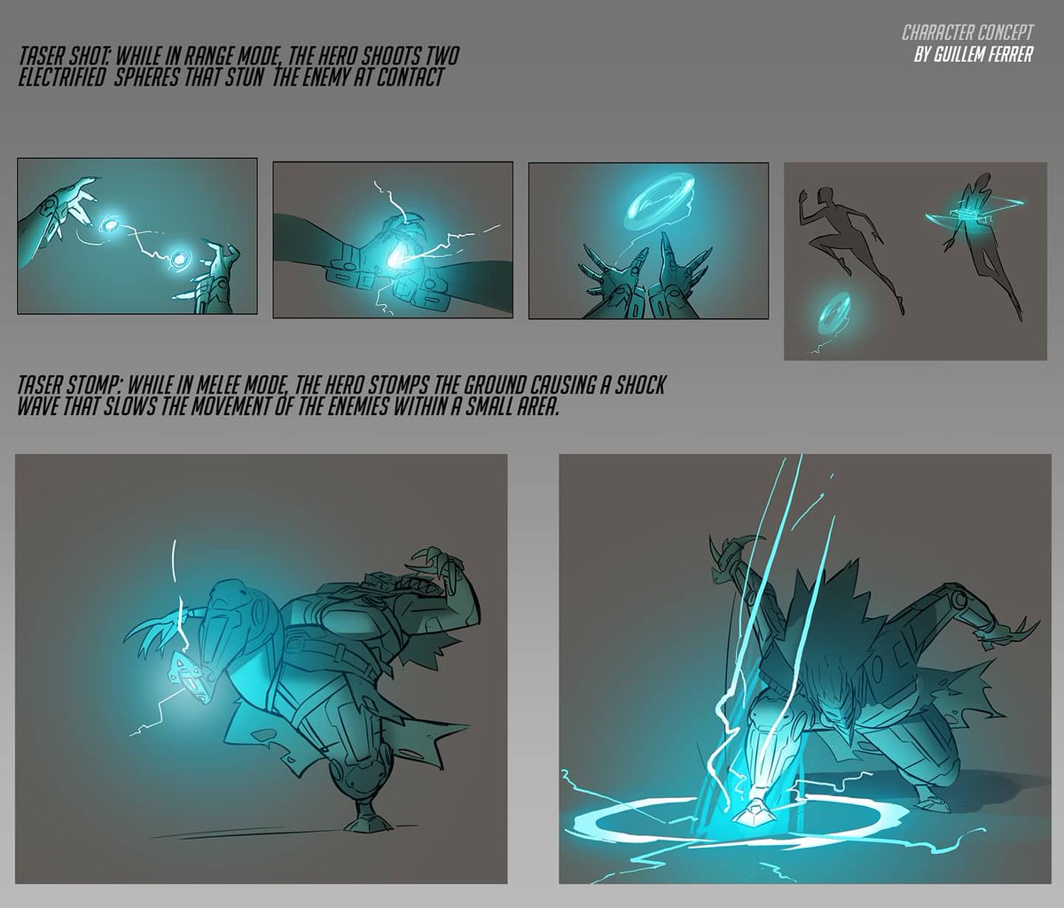 gifer_art's tweet photo. Here's the breakdown of her abilities!
.
.
#overwatch #blizzard #characterdesign #oc #originalcharacter #conceptart #mech https://t.co/CQKzS32IXC
