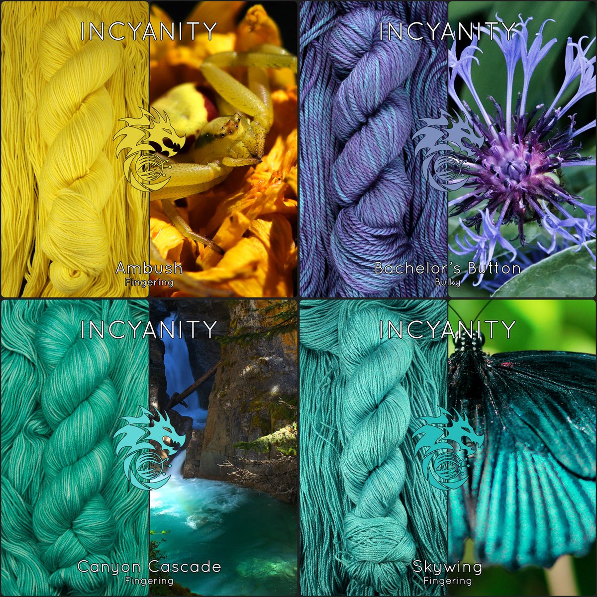 IncyanityNet's tweet photo. Restock alert!

• Ambush: 4 skeins on Journey
• Bachelor’s Button: 4 skeins on Solitude
• Canyon Cascade: 4 skeins on Journey
• Prairie Smoke: 4 skeins on Journey
• Skywing: 4 skeins on Fearless
• Viola: 4 skeins on Journey

https://t.co/o3Cj2b2ErP

#yarnaddicts #yarnlove https://t.co/hoT6BBf5pj