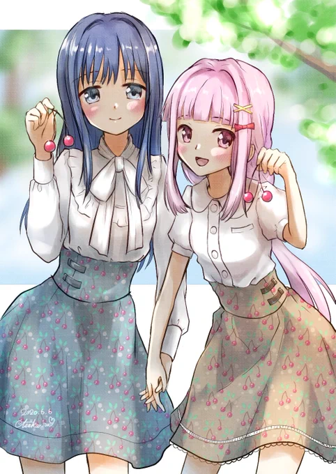 #やちいろ・いろやちweb合同
お題「さくらんぼ」
参加させて頂きました? 