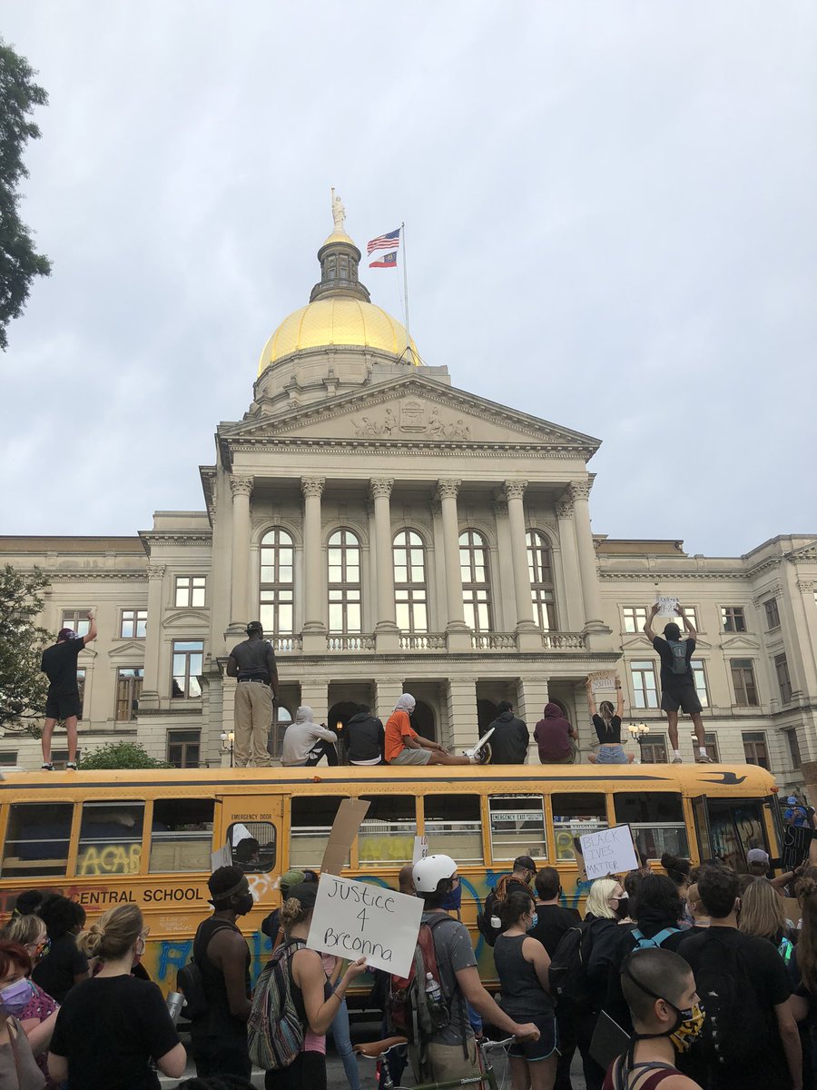 nathanvigil's tweet photo. Protest yesterday at Piedmont Park followed by a march to the capitol. My feeling is that as a white person, I can’t be silent while my black brothers and sisters suffer. We have to learn how to be active allies to help end systemic racism. #EndWhiteSilence #Enough #ICantBreath https://t.co/7bTzXxKqYC