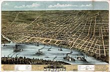 Memphis (TN) 1860-1866Runaway slaves found protection in Memphis behind Union lines and literally the population grew in 5 years from 3k to almost 20k in 1865 (the total population in Memphis was 22k in 1860). The rapid change obviously added to growing civil war tensions.