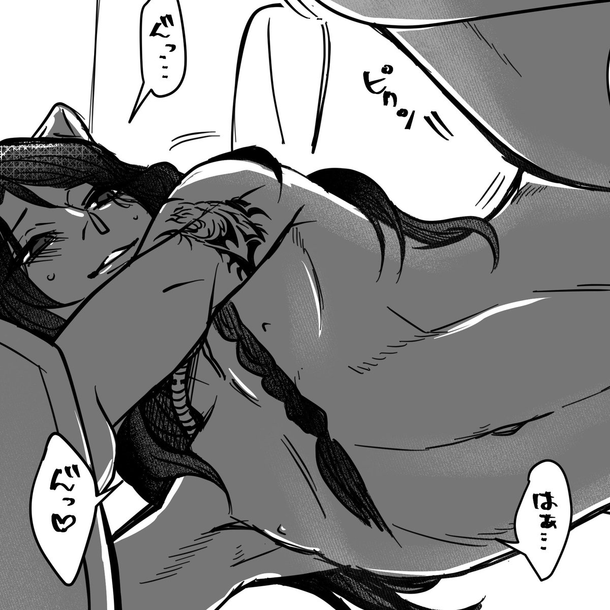 とにかくエッチなレオナさんが描きたかった落書き
相手はだれでも…!笑

R18なのでパスワード設定してます💦
 https://t.co/y9DdwMFQr7 