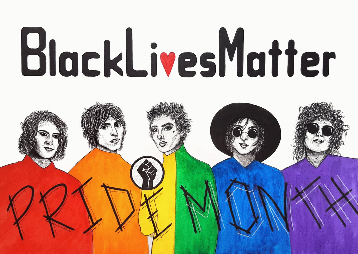I'm glad that I'm a soldier of the Royal Council. And I want to support everyone who is here. Let's live together in peace and silence❤❤

#BlackLivesMatter 
#PrideMonth
<a href="/PalayeRoyale/">Palaye Royale</a> 
<a href="/RemingtonLeith/">Remington Leith❌❌❌</a> <a href="/SebastianDanzig/">Sebastian Danzig</a> @EmersonBarrett