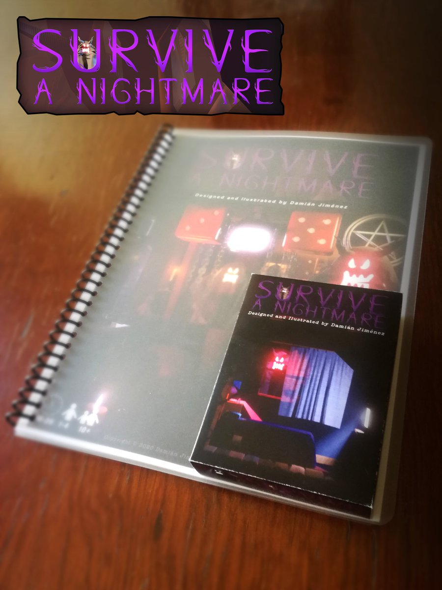 Surviveanight's tweet photo. Only 5 days left! Full board game for only 1€! 🎲👻😈 7 stretch goals have been unlocked! Back us now on Kickstarter and "Survive a Nightmare" (link in Bio).

#boardgameday #boardgamenight #newboardgame #bgg #boardgamegeek #boardgamesphotography #boardgames #tabletopgames https://t.co/zn7vASwFel