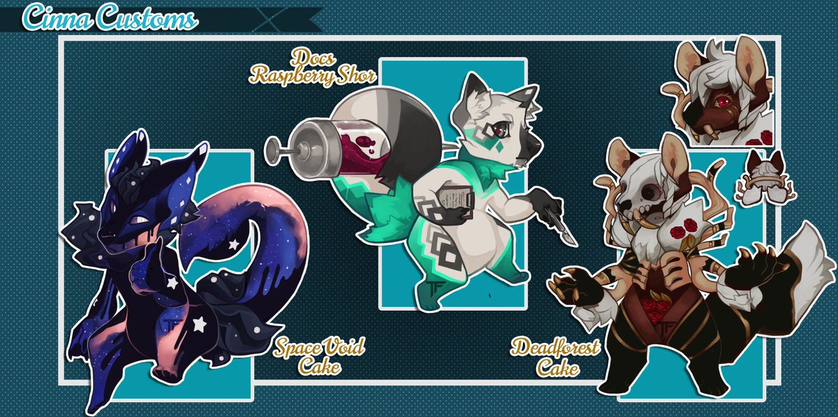 thalliumfire's tweet photo. Cinnacat & Cinnadog Guest Artist Customs by myself! Cinnadogs/Cinnacats Closed Species belong to @feveretro
#cinnadogs #closedspecies #adoptables #commissions #thalldraws https://t.co/fj6fRJ8GIS