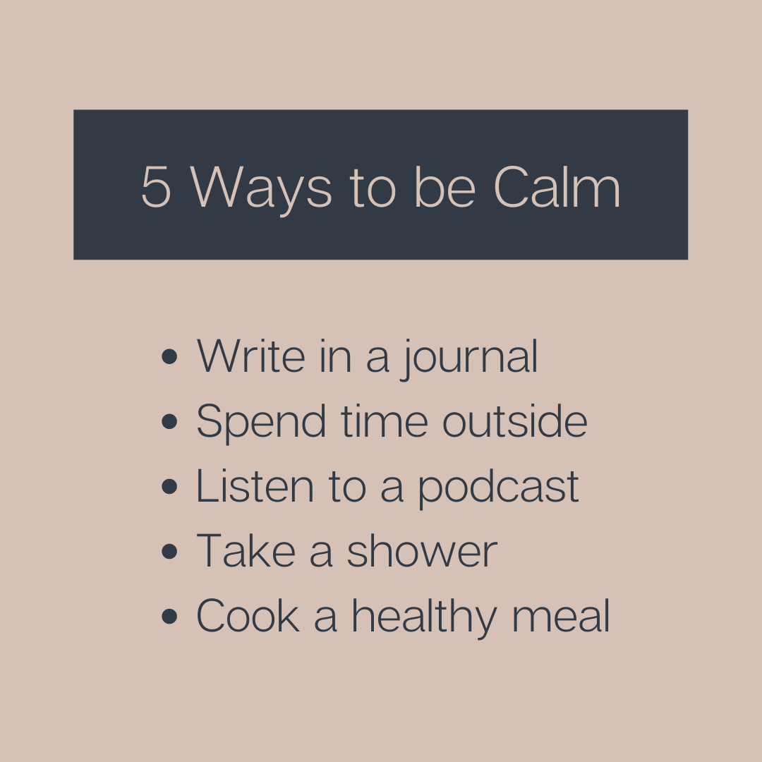 MindBoxChange's tweet photo. Remember to take time to be calm this weekend. Here are some simple ideas on how. 💙 #MentalHealth #Anxiety #Therapy https://t.co/Up5rnj0df4