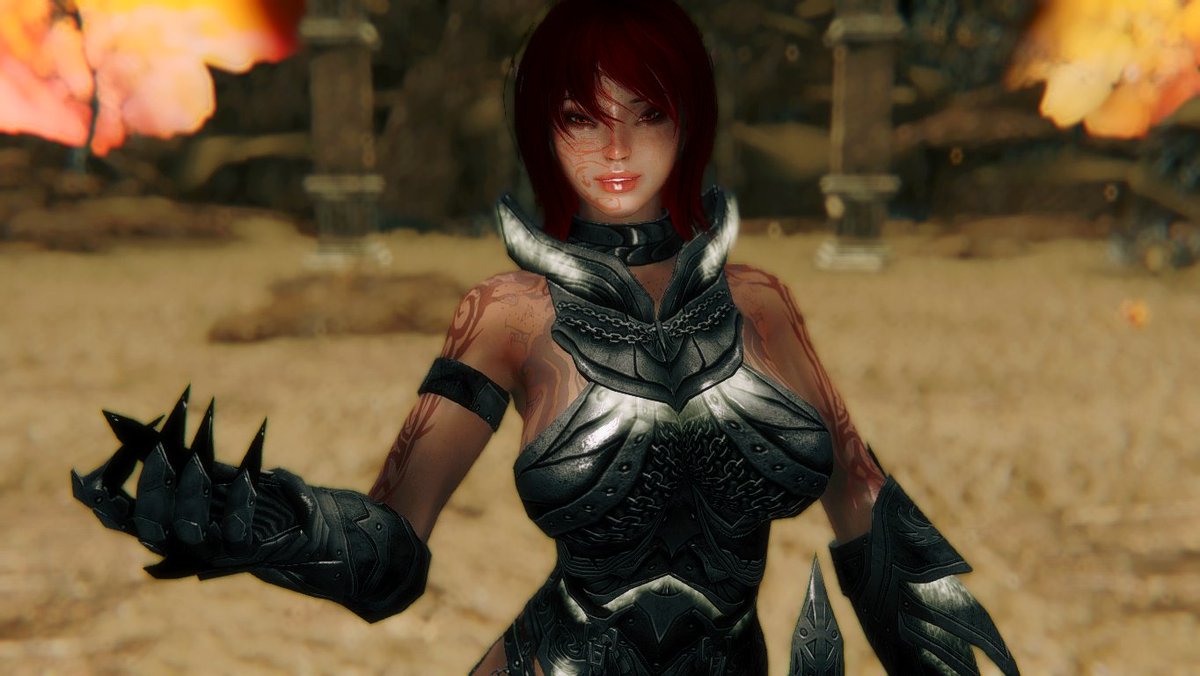 blazingsai's tweet photo. Next up is #Platinum (a leader in the #Dawnguard), #Rhiie (dead necromancer who haunts #Nyleine), #Roshanase (#Niyleen & #Luxari's adopted daughter, former highwayman) & #Ruby (former Champion of #Sheogorath, Champion of #MolagBal, assassin)
#Skyrim #スカイリム #CharacterRoster https://t.co/T5DCBMYniI
