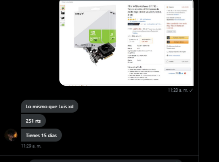 KenntonXV's tweet photo. Chicos ayuda si llego a 251RTs en esta publicación @thisiskingspe me compra una tarjeta gráfica 

ayuda porfis https://t.co/Xkl1gC9az5