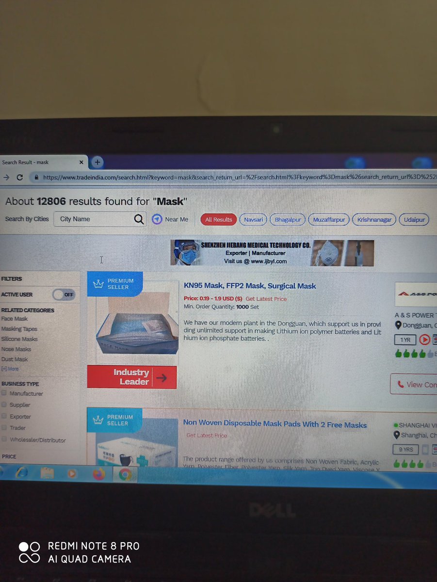 ukpatel98's tweet image. See how China Market their Product, they will registered in our indian B2B Sites and Run Premium Advertisements. So whenever you search something in demand product, you will always find chinese company top of the list in our B2B sites. #makeinIndia #BoycottMadeInChina