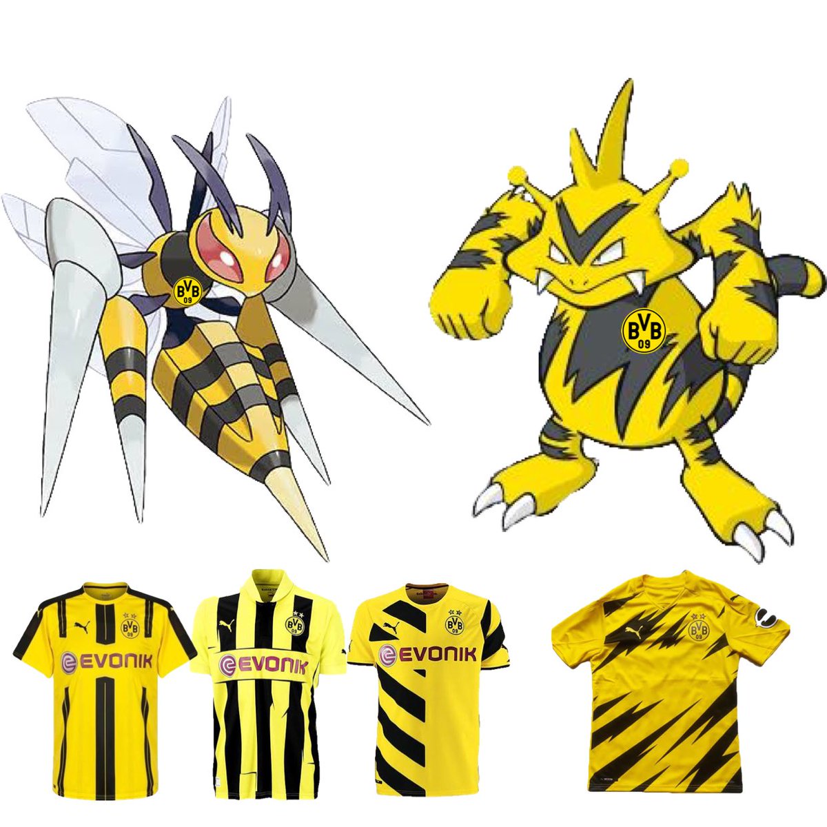 camisa borussia electabuzz