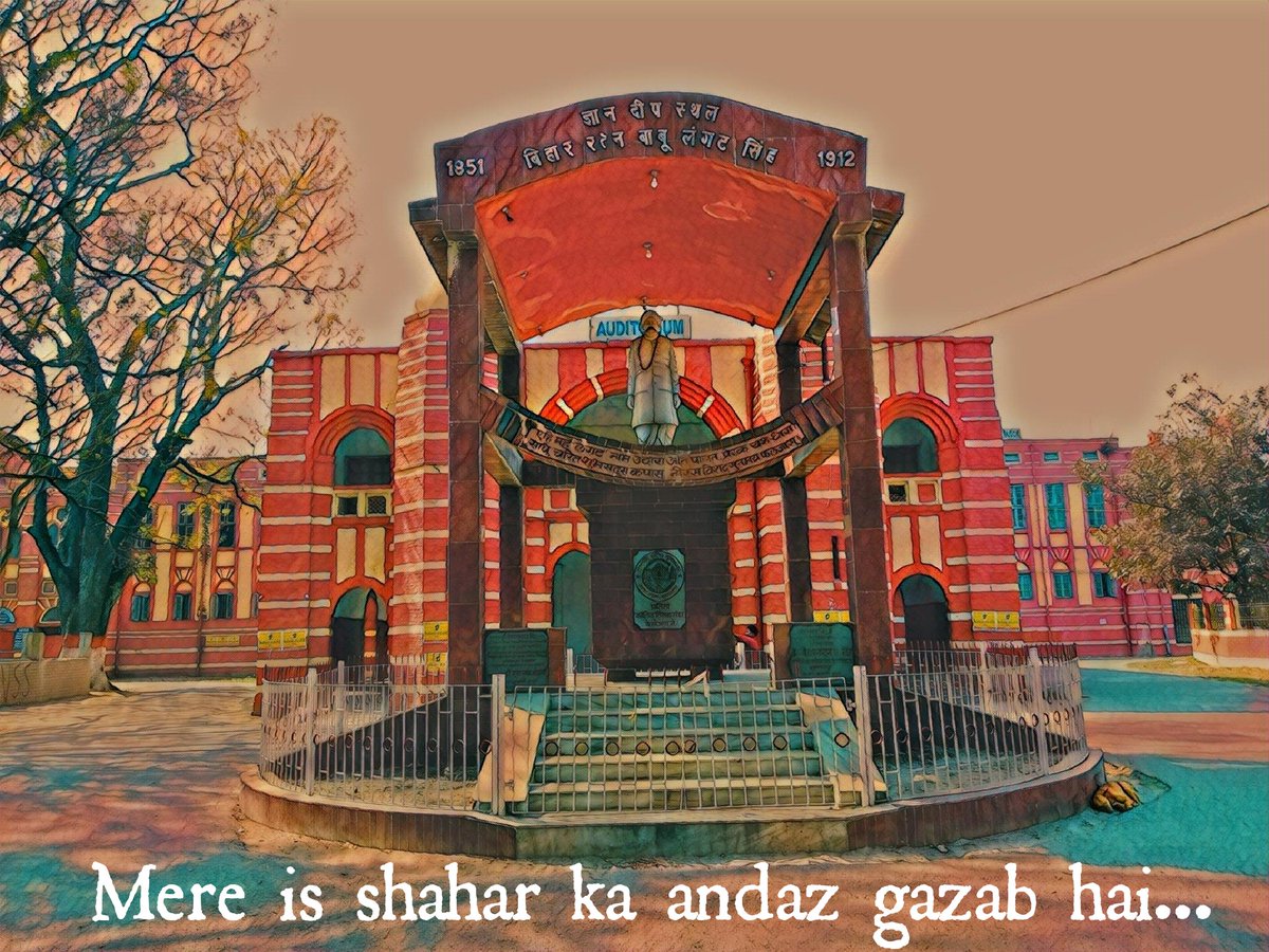 drkishoregaurav's tweet photo. मे���े इस शहर का अंदाज़ गज़ब है...
#Muzaffarpur 
#LSCollege https://t.co/NtsQDn30Vx
