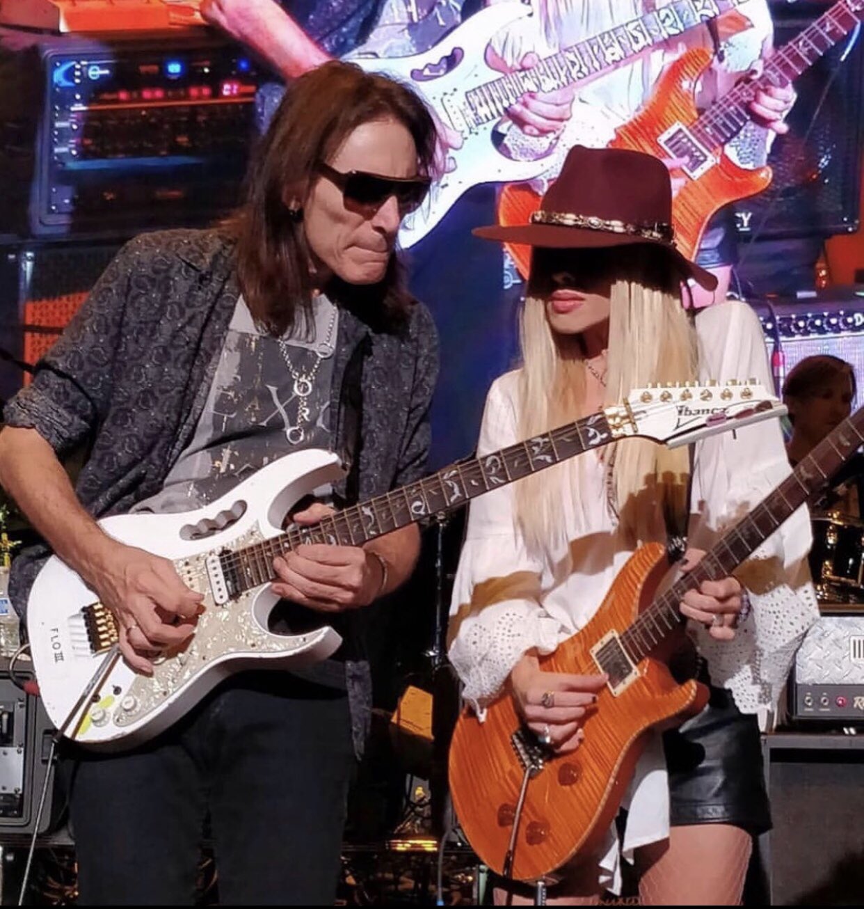 Happy Birthday Steve Vai... an awesome guitar player and person  