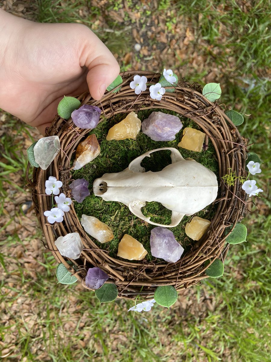 Truck damages from my husbands wreck yesterday.

He Hydroplaned off the road in the rain.  

This being said, we’re going to have to get another vehicle, so im going to have to sell a lot of my inventory from my shop. Here’s the link; 
etsy.com/shop/GenleeArtt

Thank you all.