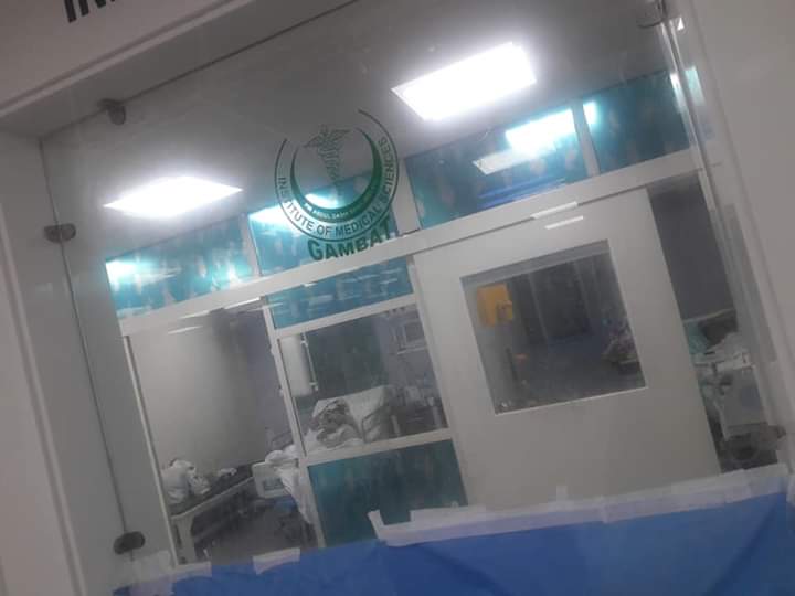 DrRahimBuxBhat2's tweet photo. Currently GIMS ICU COVID 19 no beds https://t.co/jswIxIczFK