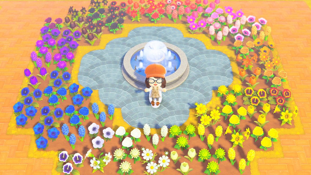 Twitter 上的 るくしおん島のアマノ 花畑グラデーション可愛かったので真似させてもらいました 周辺がまだまだだけど そのうち どうぶつの森 Animalcrossing Acnh Nintendoswitch T Co Tuqb3wvllt Twitter