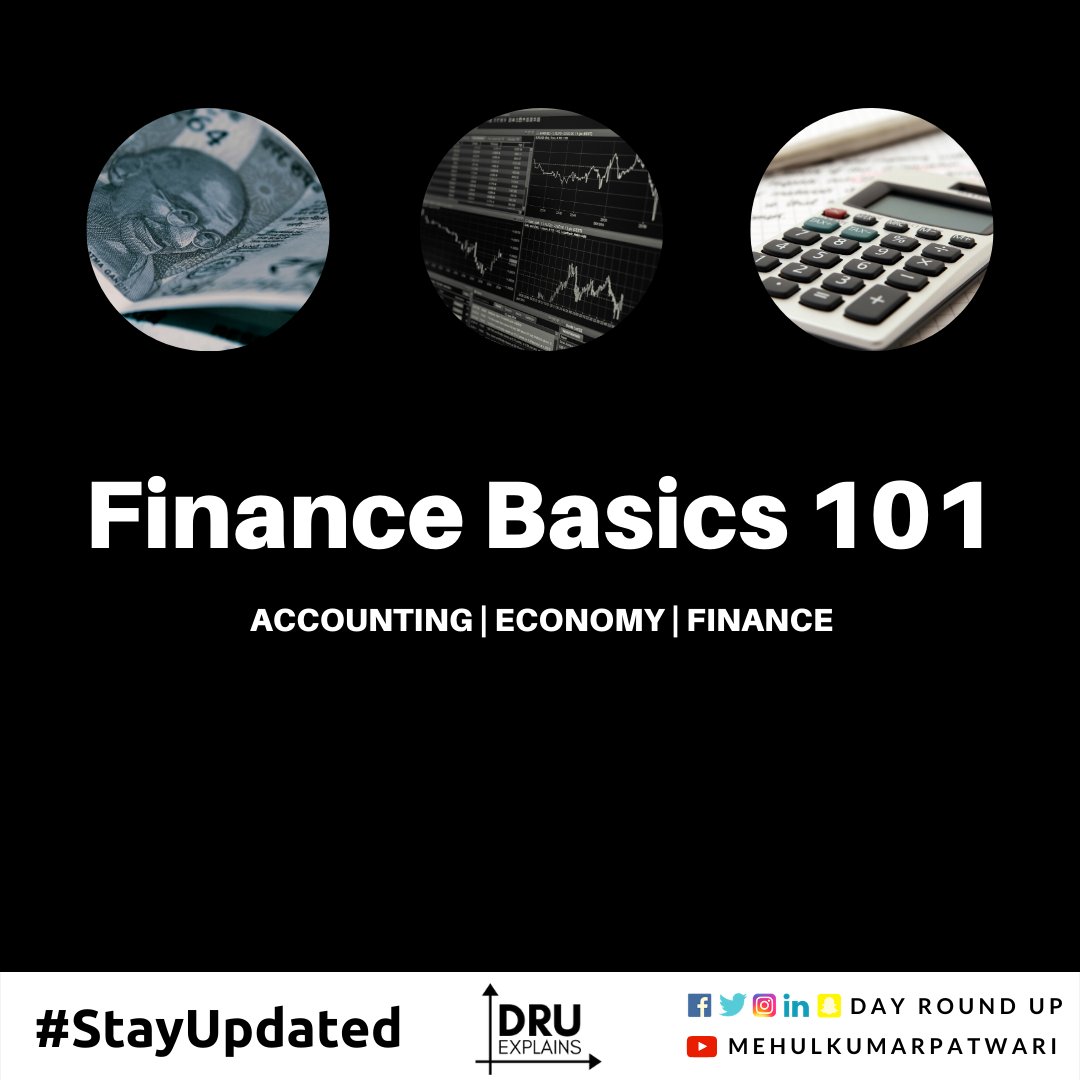 DayRoundUP's tweet photo. DRU explains is a new series where Mehul will try to teach the basics of Accounting, Finance &amp; Economics so that audience is aware of all the basic concepts of these.
Link - https://t.co/vMXG0X8kip
#Finance #Basics #Learning #DRUexplains https://t.co/83LX4dltMC