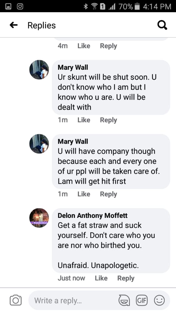 nyallnj's tweet image. Are death threats par for course when you defend democracy? Does this mean you have arrived? Does this mean we are no longer irrelevant? Or insignificant? 
#Guyana #Election2020 #stillnotover