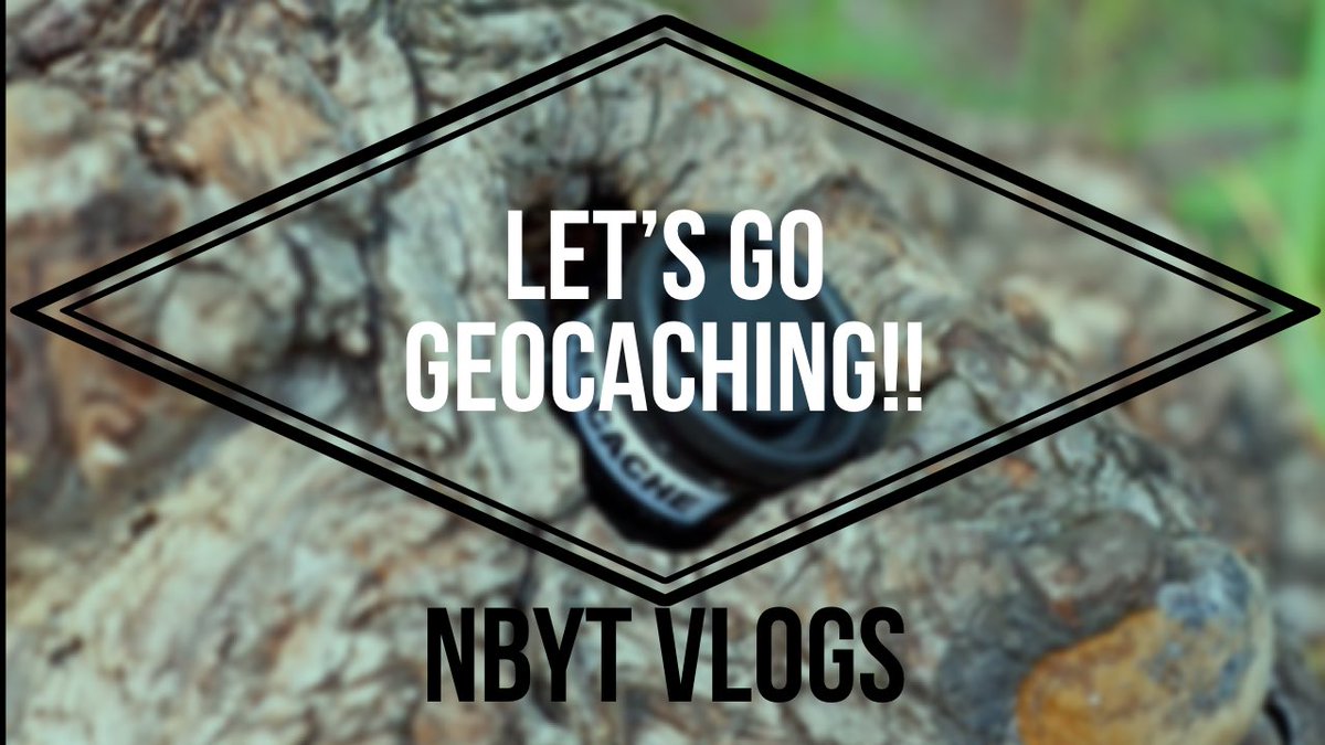 NbytVlogs's tweet photo. NEW VLOG LIVE!! Head over to the channel to find out about Geocaching...yes...geocaching!!
#newvloglive #newvlog #smallyoutubersupport #smallyoutubecommunity
https://t.co/zDzbMS1D6X https://t.co/cp1NLYqGIl