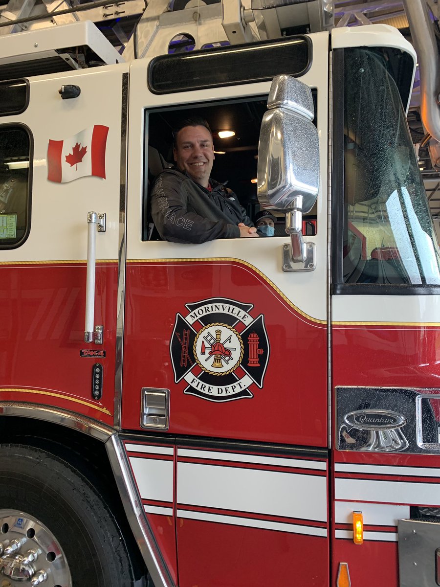 FireChiefBoddez's tweet photo. Great way to finish off Seniors Week with a tour of all the facilities! Great working with Councils from @TownMorinville and @SturgeonFYI Thanks to all! https://t.co/7T9CcXEzng