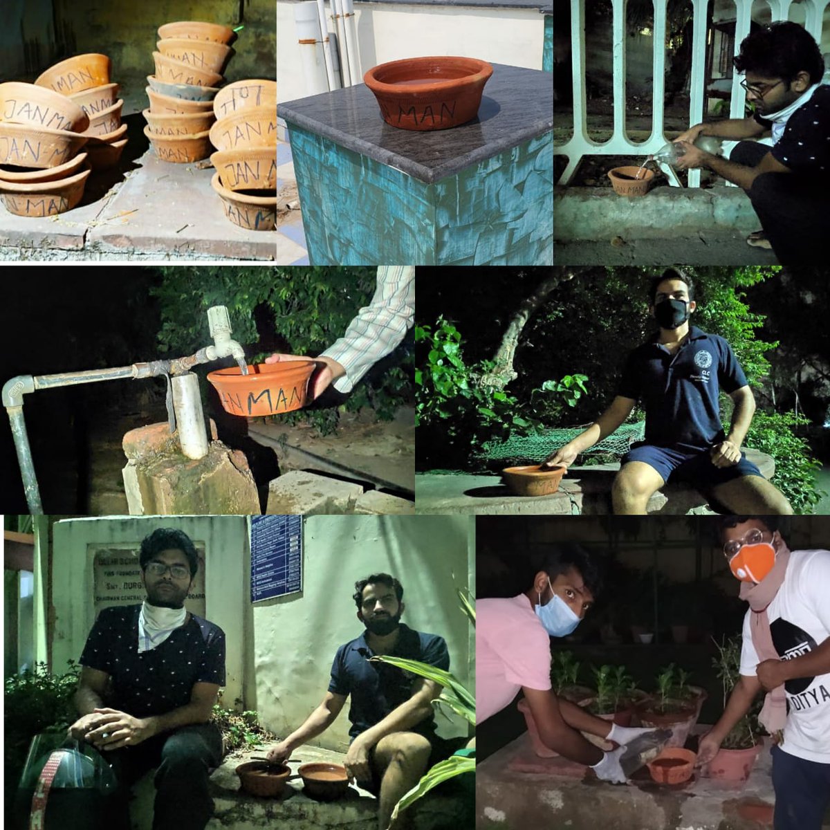 Hundreds of stray animals and birds die in summers due to the scorching heat and lack of access to water for drinking. 
In continuation of our #WorldEnvironmentDay activities, we placed clay pots filled with water for stray animals &amp; birds at various places.
<a href="/PetaIndia/">PETA India</a> <a href="/WWFINDIA/">WWF-India</a>