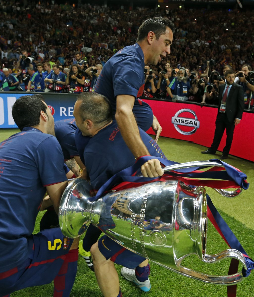 FCBarcelona's tweet photo. Memories 😍 https://t.co/e6fTAlLOpn
