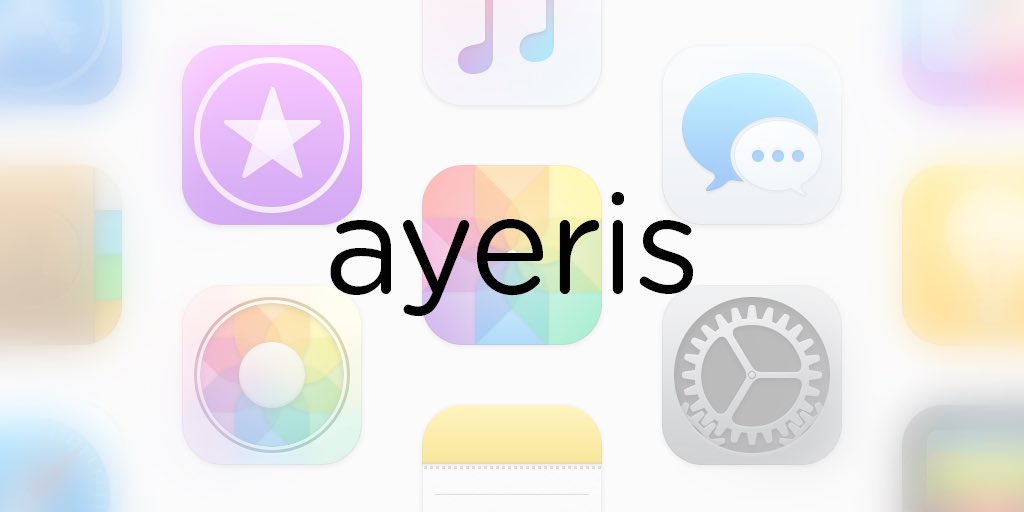 Surenix's tweet image. In celebration of #ayeris now supporting over 500 app icons, 10 free copies of ayeris for iOS 13 will be given away! 

To enter, retweet this tweet!

Winners will be announced shortly after contest closes on Monday, June 8, 2020 @ 1:00 PM EST. #jailbreak #checkra1n #unc0ver
