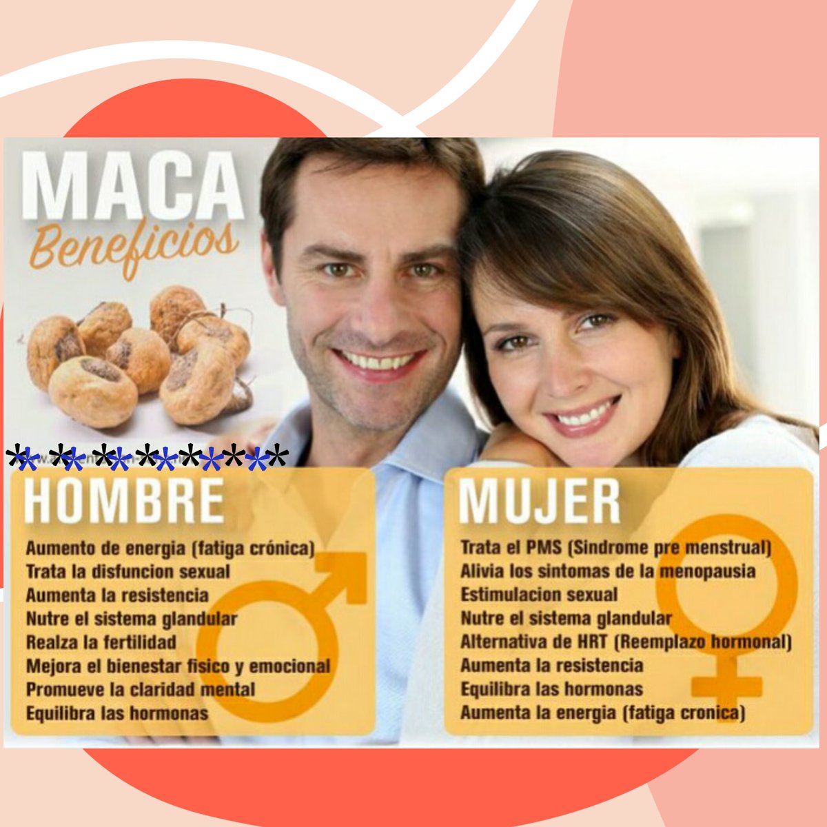 BambuMedicalSpa's tweet photo. Mira los Beneficios de la Maca negra VENTAS ON-LINE
📱+56959375986
#estres #fatiga #dolorescorporales #libido 
#doloresdecabeza #Covid19Chile  #QuedateEnTuCasa #CuarentenaTOTALChile #Twitter #LosLagos #LosRios 
#valdiviacl #macanegra #SaludMental #Bienestar https://t.co/jTKF2WlxCt