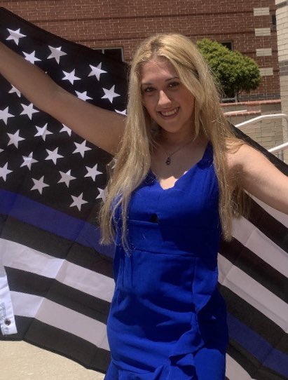 Pct1Constable's tweet photo. Deputy Lozano is in the hospital w/ #COVID19. His Daughter graduated from Cypress Wood High School. His partners, deputies from our civil division, were proud to attend her graduation as a stand-in for Deputy Lozano. Congrats to all #graduates! #CyWoods #PCT1Family #PCT1Community https://t.co/PnaHL7WC2K