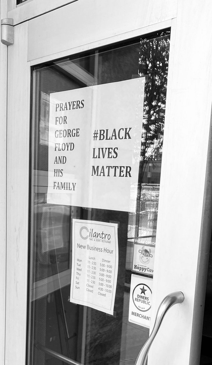 We here at Cilantro stand with the black community. We see you. We hear you. We support you.