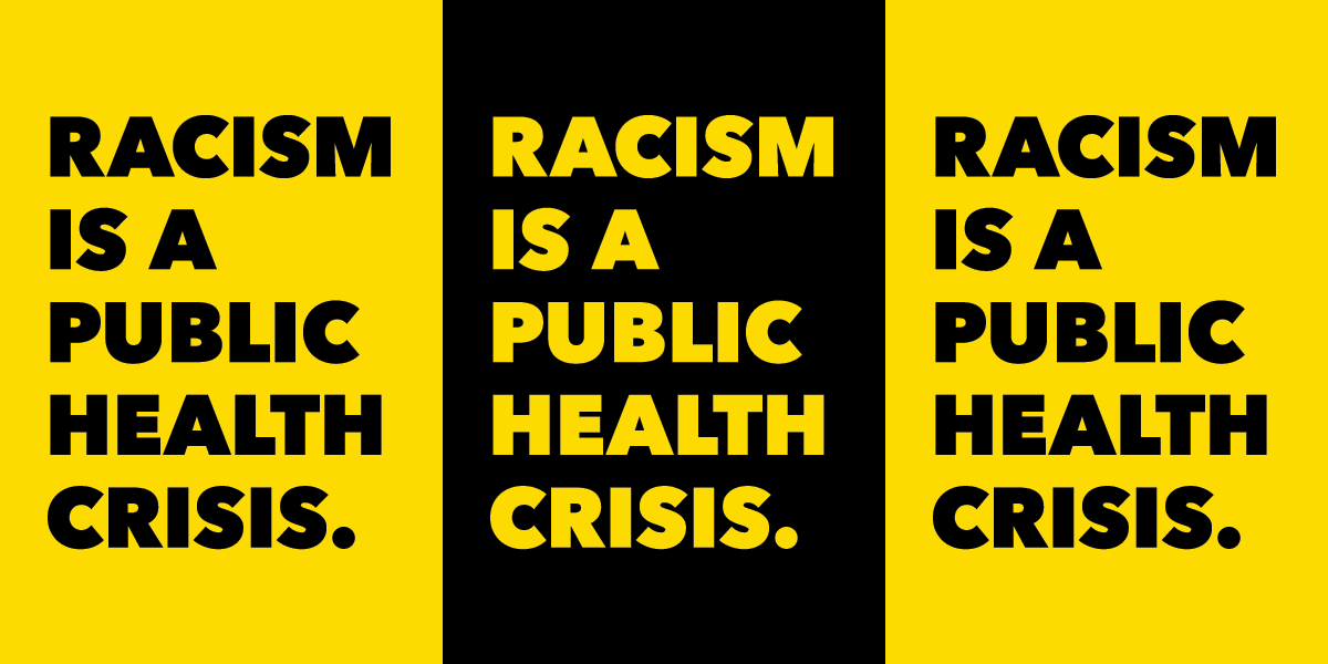 Discrimination creates barriers to health, both inside and outside the doctors office. The stresses of anti-Black racism, microaggressions, and discrimination takes a toll on the health Black people. Racism is a public health issue.