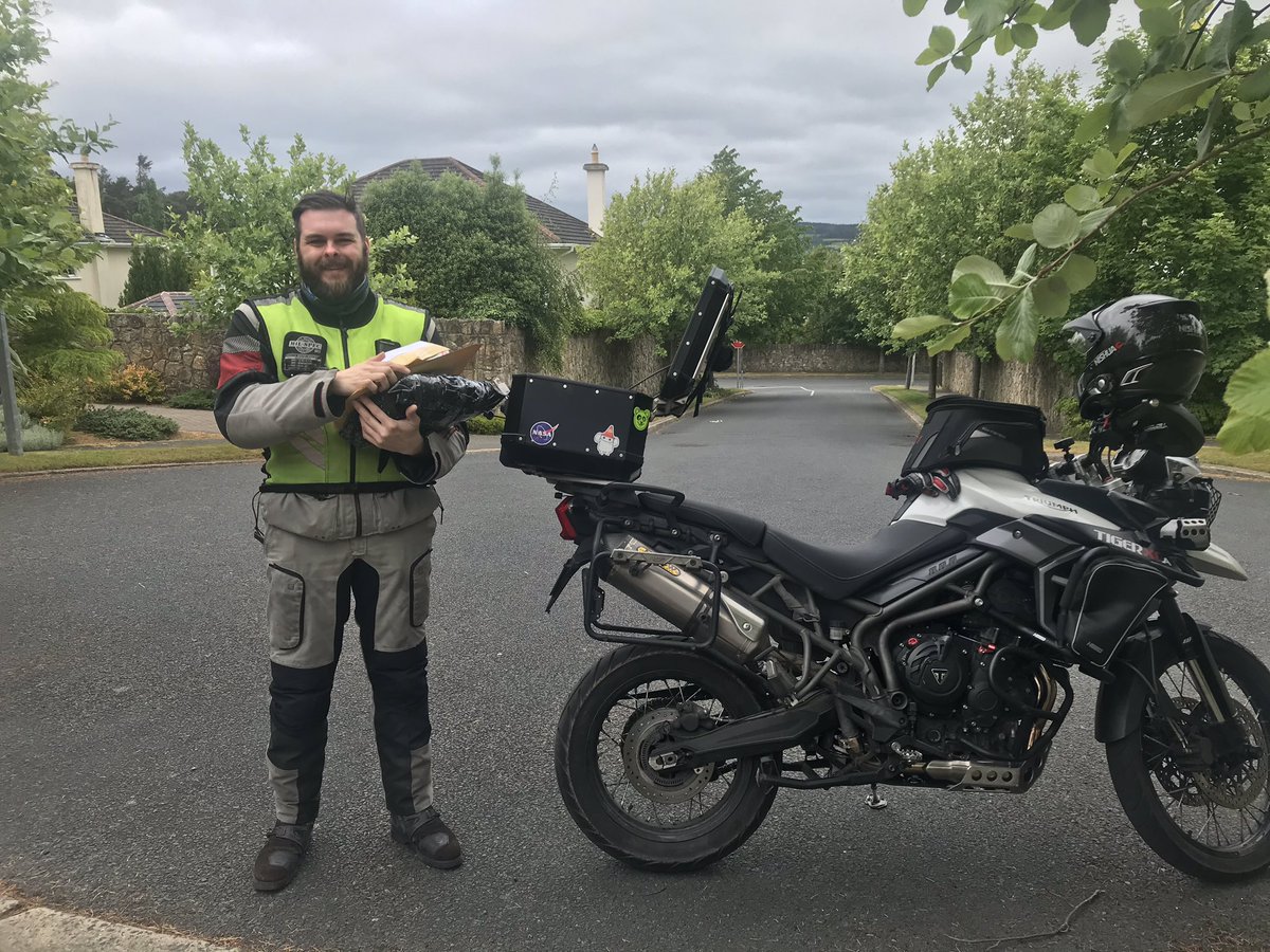 MaskEast's tweet photo. Today’s run brought to you by Anthony, Ruairi, Damian and Martin, all from @BravoCharlieTa1 . Lots of fabric packs went out and 250 masks came back. Thank you so much guys!! https://t.co/CMjrfQM0yF