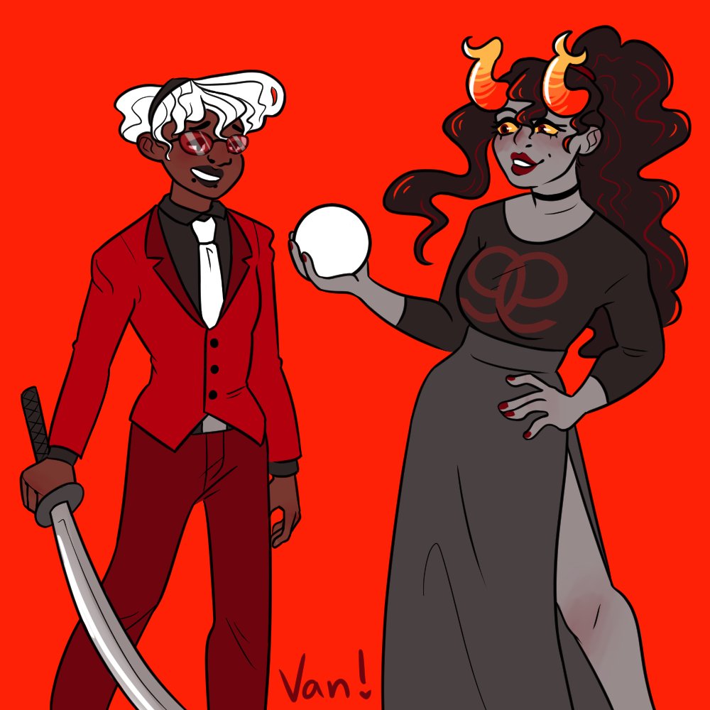 fstkind's tweet photo. BATCH TWO of dailyvriskas-- few matchups, some more Obviously Shippy than others (red one is a kidswap/bloodswap)
#Homestuck #vriskaserket #roselalonde #juneegbert #solluxcaptor #kanayamaryam #junevris #vriskan https://t.co/nGd6oN7NeK