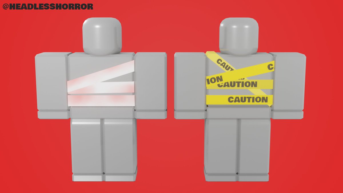 Tom Durrant On Twitter Caution Tape Bandages Thank You Sintybin For Letting Me Use Your Caution Tape And Bandages Concept Robloxugc Robloxdev Roblox Robloxdevrel Https T Co Q0lwikyisz - bandages t shirt roblox