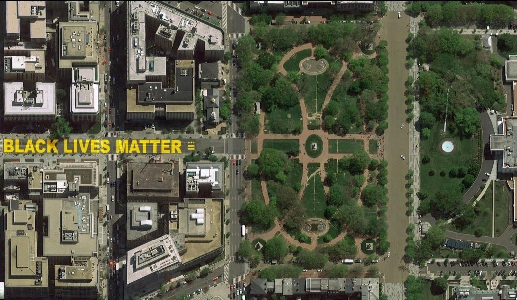 DaveWardGS's tweet image. The road to change #BlackLivesMatter