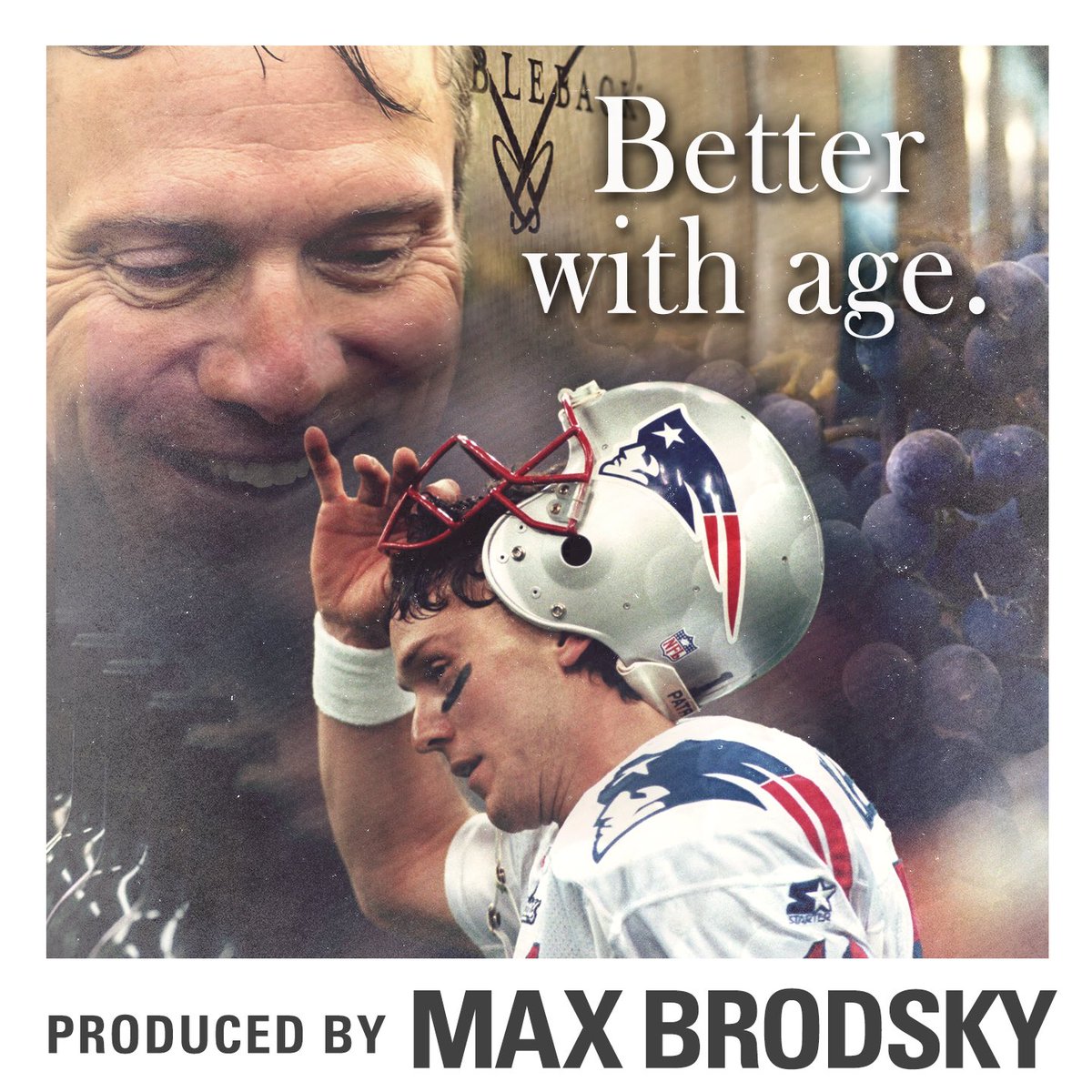 E60's tweet photo. Like his wine, @DrewBledsoe’s story only gets better with age. Today at 4pm ET on @ABCNetwork. https://t.co/oDKiVnka60