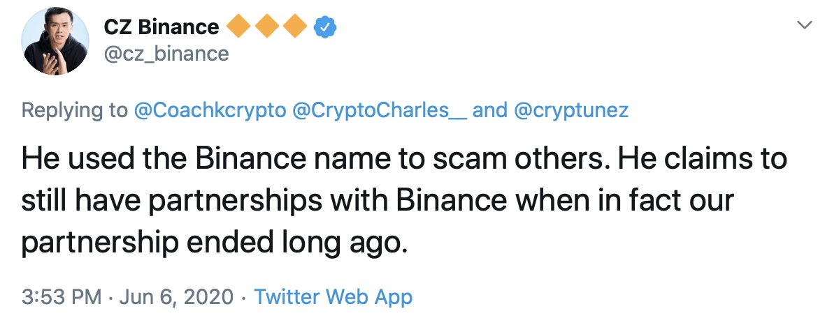 montymetzger's tweet image. CZ blocked me, that's why I'm posting a public reply here.