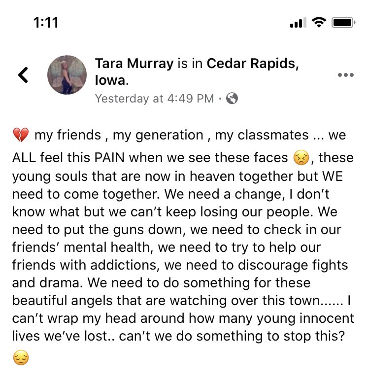 Tmurraay_'s tweet photo. CR..this isn’t normal.. WE NEED A CHANGE 💔😣 

Rest in PEACE to our young beautiful angels 😇 https://t.co/TSTRlQObwF