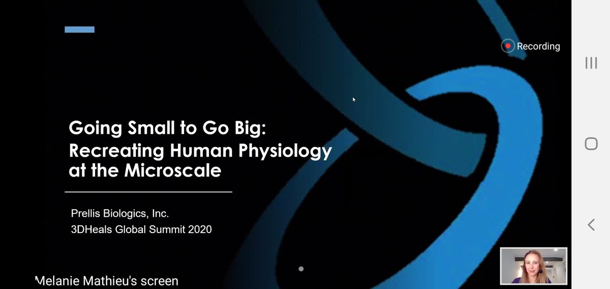 kategenoud's tweet photo. A great afternoon session at #3DHeals2020 on Next Generation Organogenesis and Bioprinting with a great panel of researchers  @DrWillerth @Prellisbio @JNJInnovation @Allevi3D @3dheals https://t.co/Sia6sNvph8