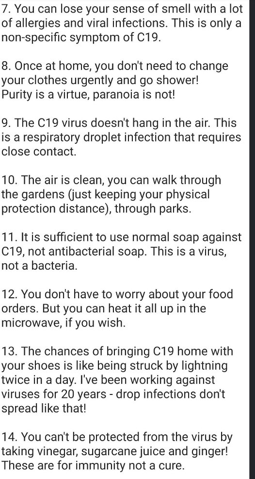 FaheemYounus's tweet photo. IMPORTANT: 

These are not my words. There are errors and typos in this viral post on FB/WhatsApp that someone adapted from my tweets without approval. 

I share COVID info only on twitter. Just read through my TL here if you’d like accurate info.

Spread the word please. Thx https://t.co/tplGscusMh