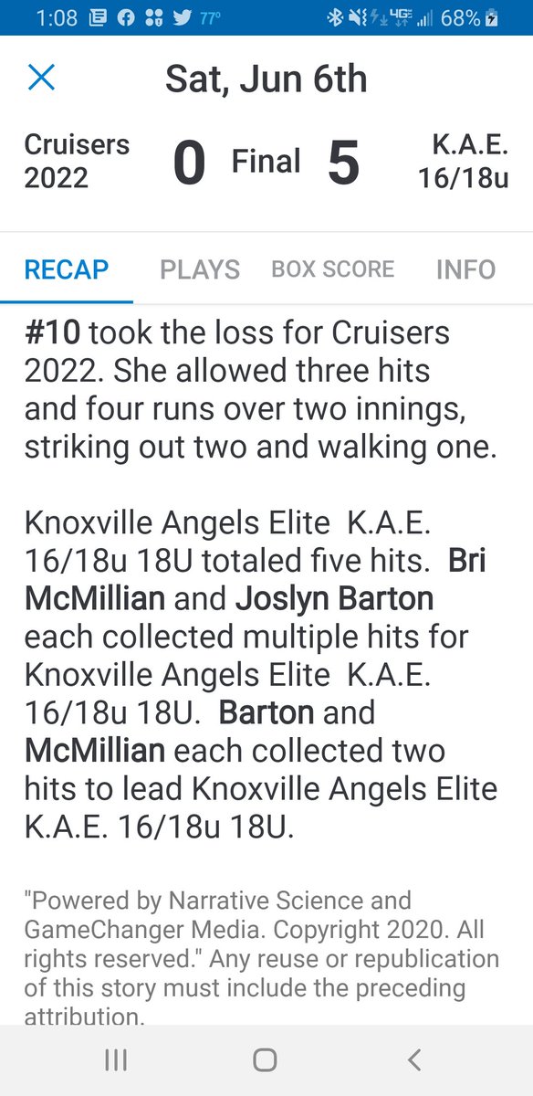 KnoxvilleAngels's tweet photo. Game highlights https://t.co/Caj2Y4r4jD