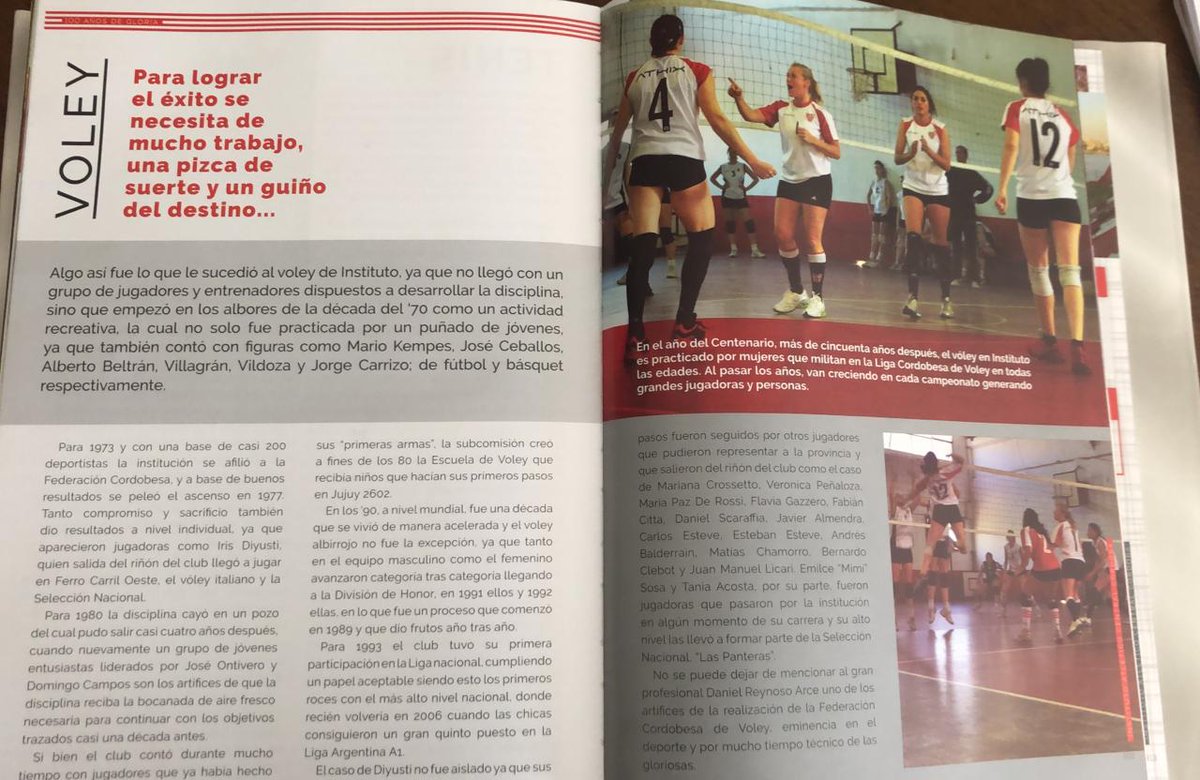 InstitutoACC's tweet photo. Macarena Delgado: “Mi amor por #Instituto comenzó de piba”.

Volvió al club de sus amores en busca de más Gloria: Maca jugó muchos años al vóley en el club y retornó por todos los recuerdos.

La entrevista: https://t.co/mwxYFJTkAW

#DeportistasDeInstituto 🇦🇹 https://t.co/BKz8bOQTr8