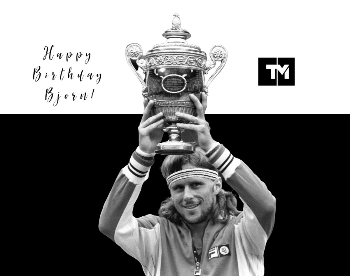 Tennis fans are fortunate to have this rock star to call our own! Happy Birthday   Bjorn Borg 