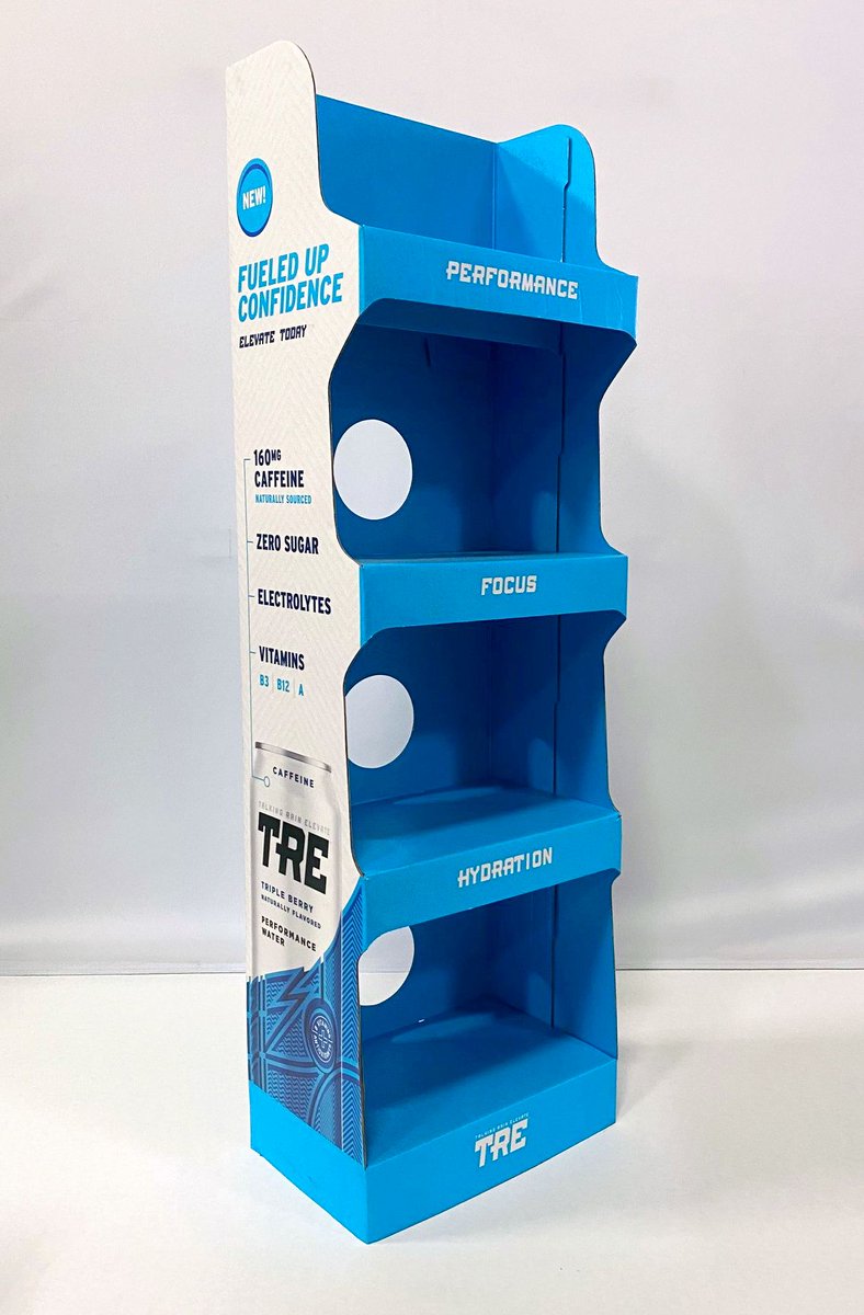 AdArtCo's tweet photo. When Talking Rain wanted to energize sales for their Triple Berry performance water, they looked to AdArt to fuel up some innovative display designs. https://t.co/YVFvxvRYmQ