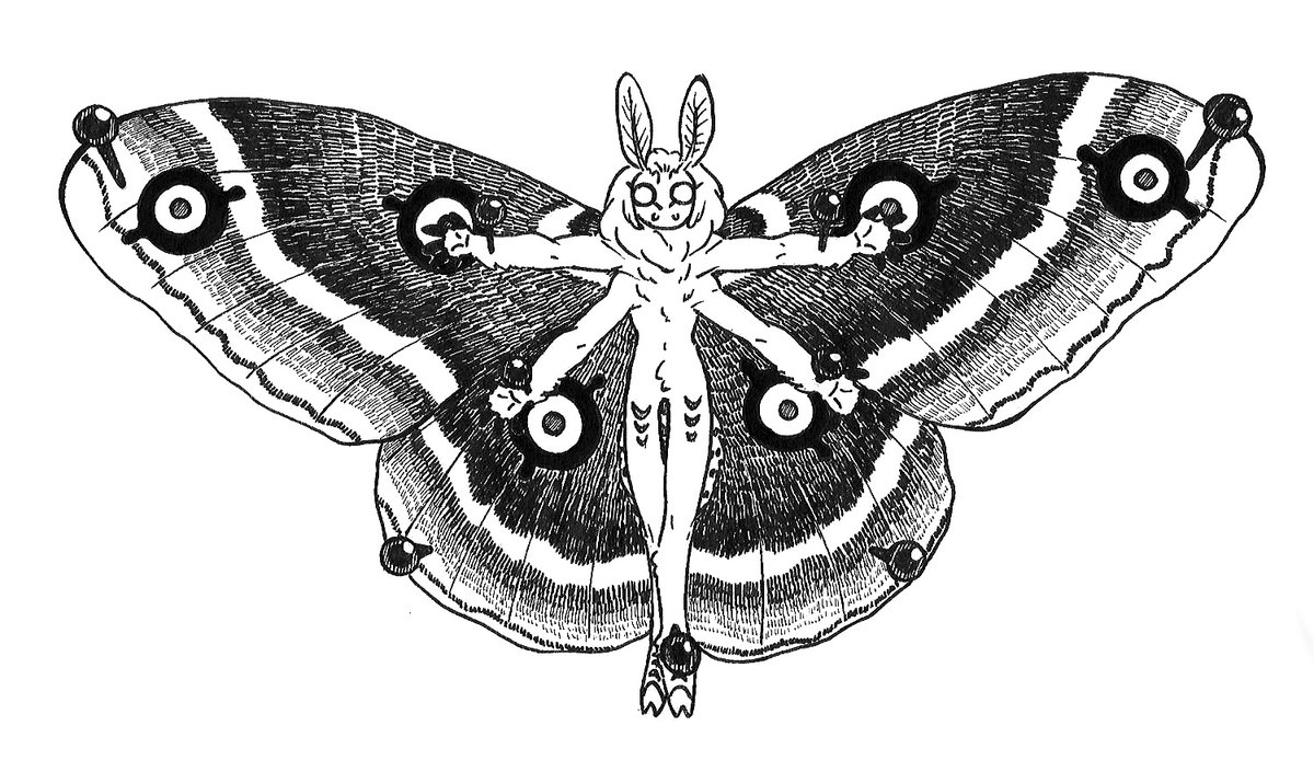 Pinned Mothman