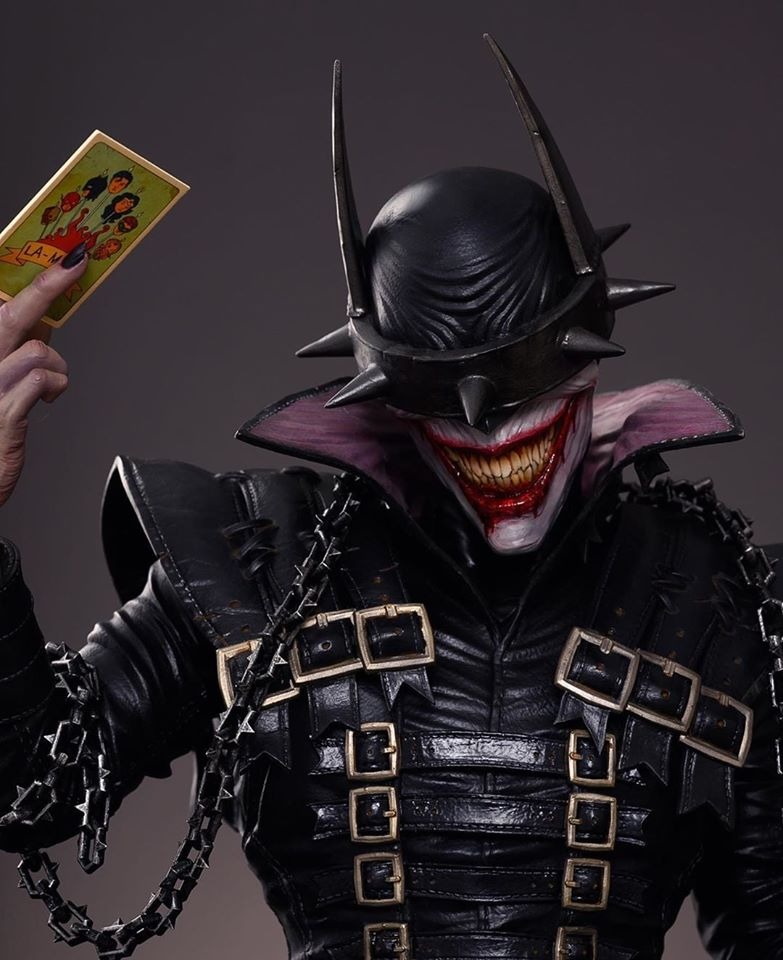 mimundofrikinow's tweet photo. #TheBatmanWhoLaughs tendrá un busto de #PrimeStudio customizado por #NightMonkeyToys. https://t.co/2KpAnkphEC
