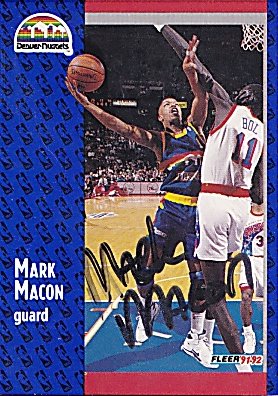 sasesportssigs's tweet photo. Success with former Nuggets 1st round pick Mark Macon. While his career never quite took off in the NBA, Macon was a star for John Chaney at Temple running a 3 guard offense and that famous match up zone. Details at SASE Sports Sigs. Link in bio. #markmacon @autographblog https://t.co/ck9QMcU0DQ